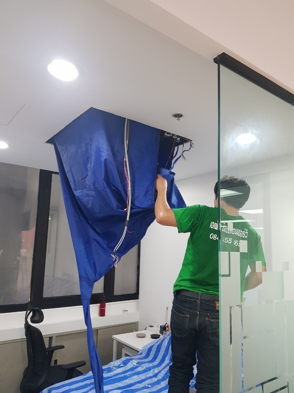 รับล้างแอร์ระบบ VRV VRF ราคาประหยัด